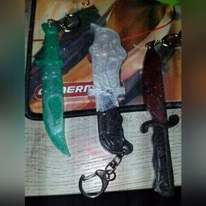 Scary movie keychains